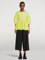 Jerry Puff-Sleeve Blouse