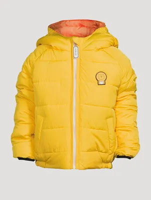 Cub x Pounce Reversible Puffer Jacket With Hood