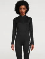 Thermal Half-Zip Top