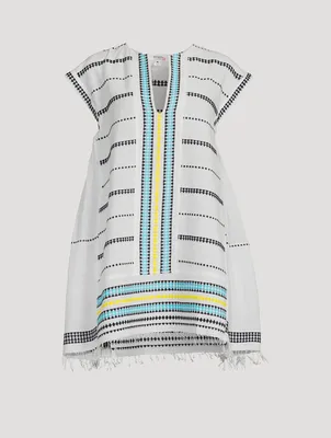 Sediri Caftan Dress Striped Print