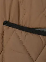 Quilted Zip Vest