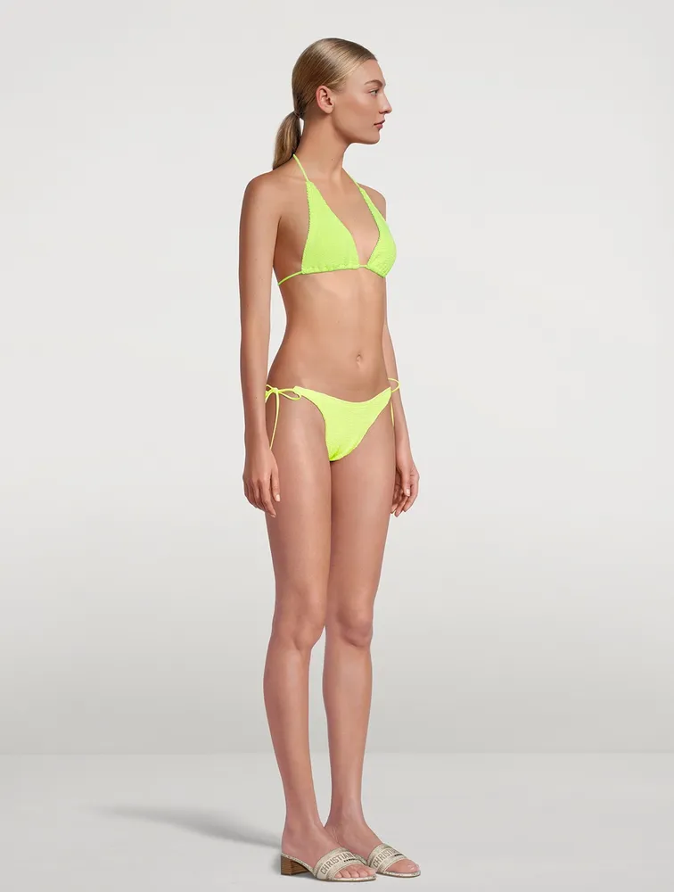 Sofie Eco Triangle String Bikini Top