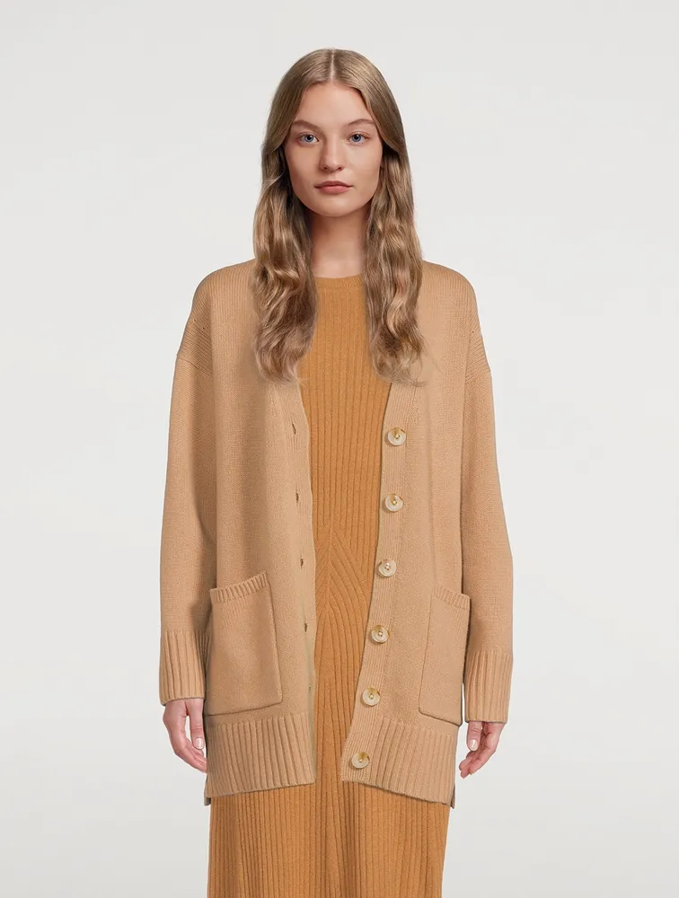 Maio Wool And Cashmere Cardigan