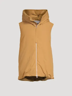 Recycled Polyester Hooded Vest