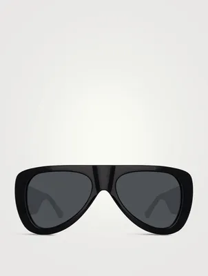 Edie Aviator Sunglasses