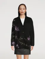 Orchid Jacquard Cardigan