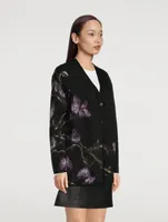 Orchid Jacquard Cardigan