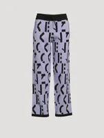Monogram Knit Joggers