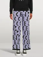 Monogram Knit Joggers