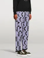 Monogram Knit Joggers