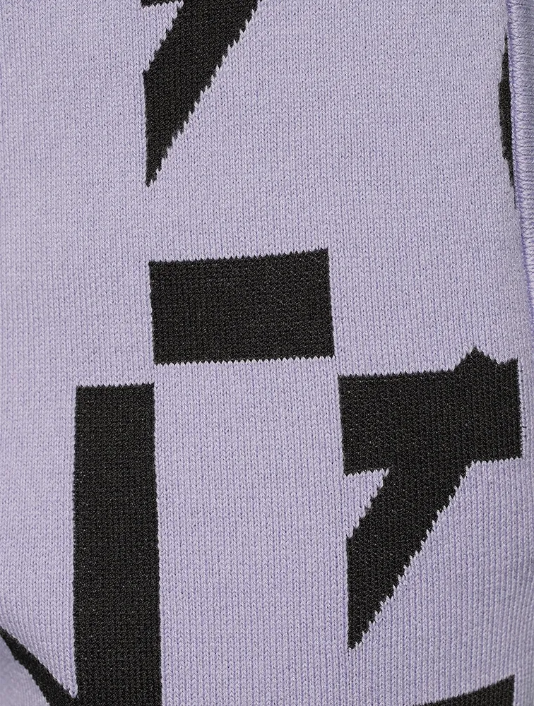 Monogram Knit Joggers