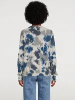 Tiger Sweater Tie-Dye Print