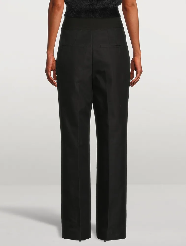 Wide-Leg Trousers