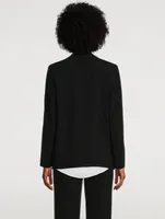 Crepe Tuxedo Jacket