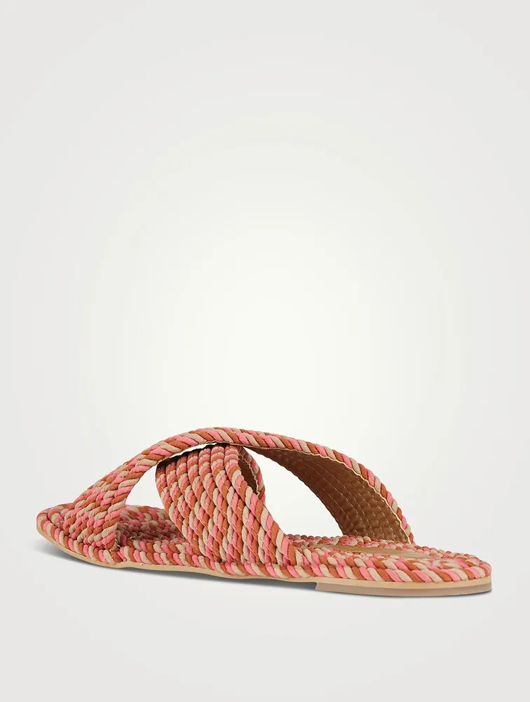 Saraya Rope Slide Sandals