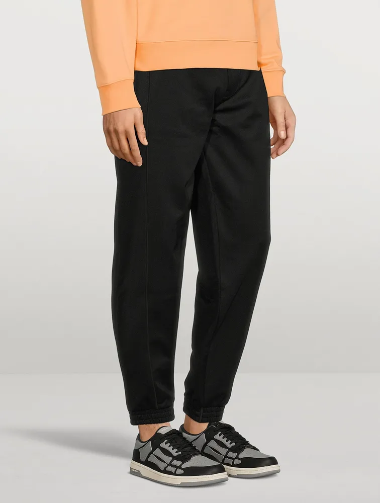 Cotton-Blend Track Pants With Tiger Crest