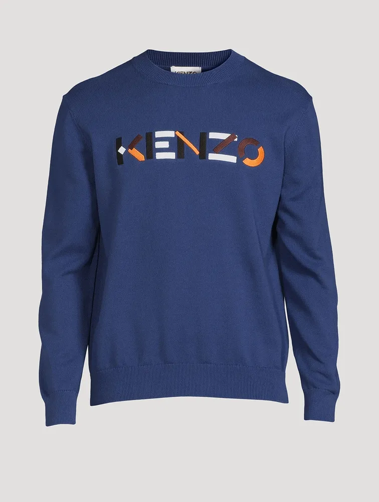 Cotton Logo Sweater