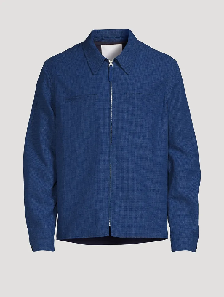 Linen And Cotton Tailored Jacket