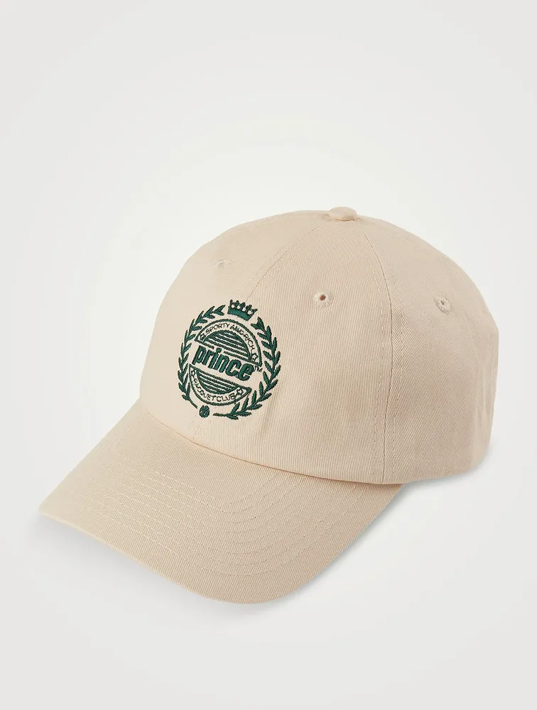 Prince x Crest Cotton Twill Baseball Cap