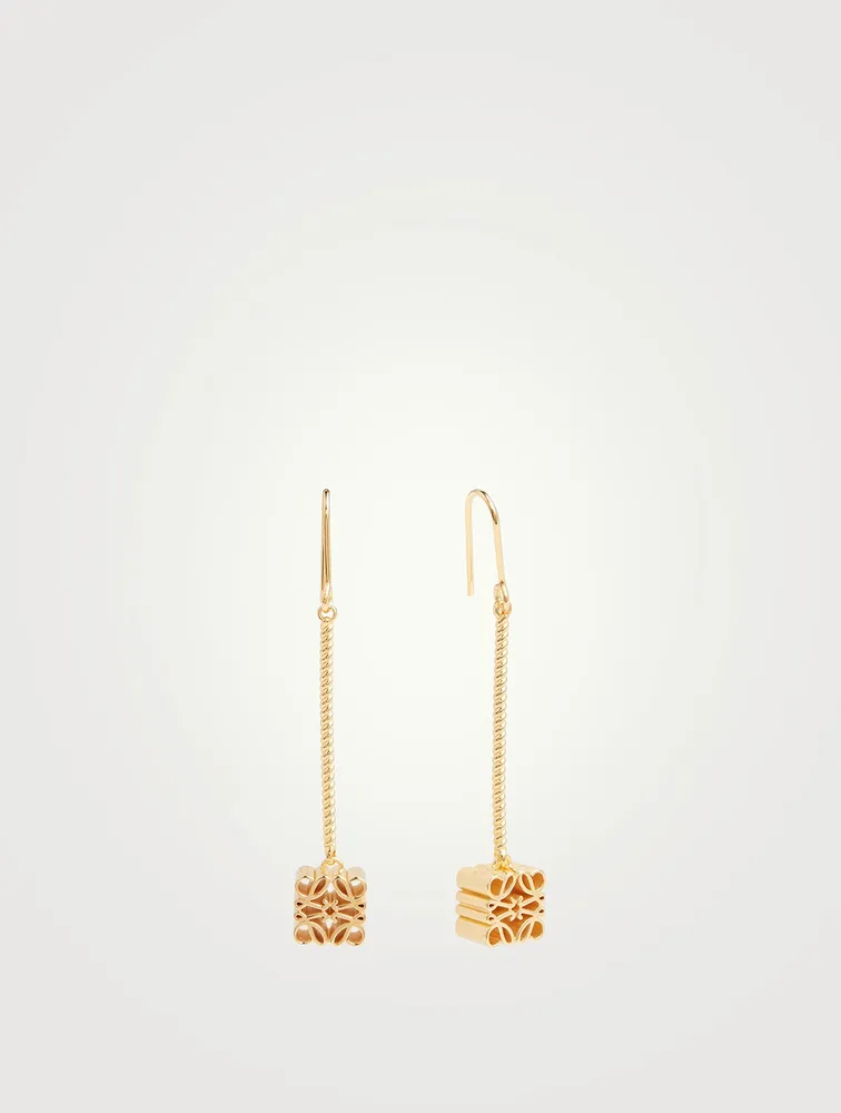 Anagram Drop Earrings