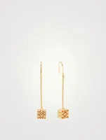 Anagram Drop Earrings