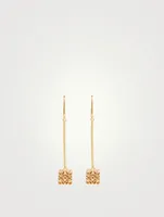 Anagram Drop Earrings