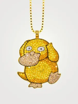 The Exploding Dude Necklace With Crystals - Limited Edition