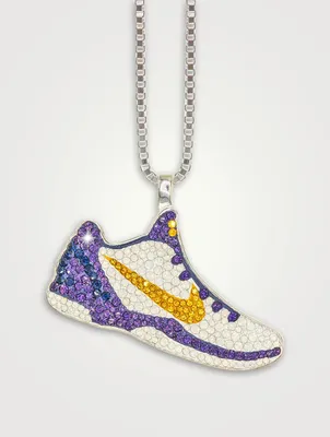 Iced Kobe 2.0 Los Angeles Necklace With Crystals - Limited Edition