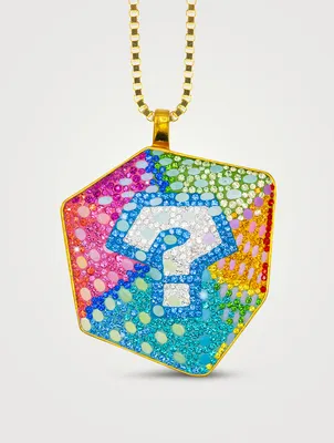 The Mystery Box Necklace With Crystals - Limited Edition