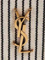 Mini Lou YSL Monogram Canvas Camera Bag In Stripe Print