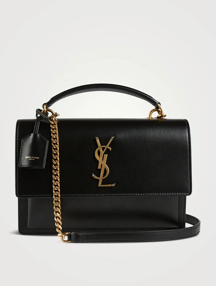 Medium Sunset YSL Monogram Leather Bag