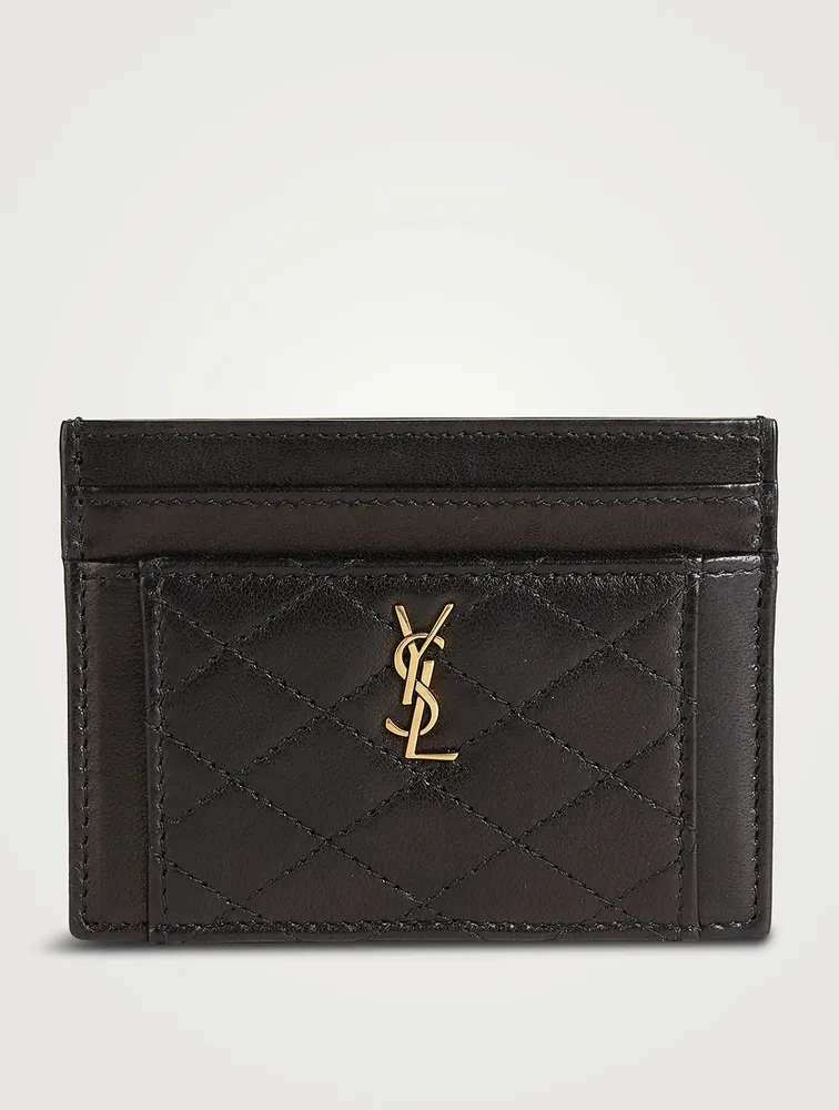 Gaby YSL Monogram Leather Card Case