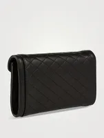 Large Gaby YSL Monogram Leather Wallet