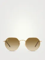 RB3565 Jack Metal Round Sunglasses