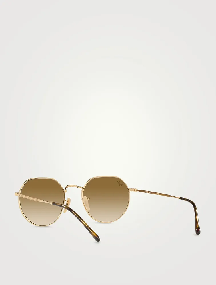 RB3565 Jack Metal Round Sunglasses