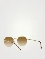 RB3565 Jack Metal Round Sunglasses