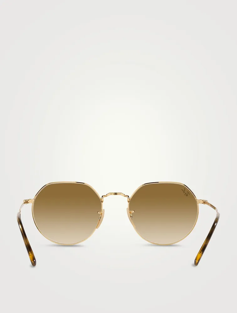 RB3565 Jack Metal Round Sunglasses