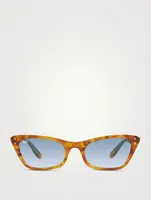 RB2299 Lady Burbank Cat Eye Sunglasses