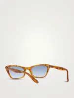 RB2299 Lady Burbank Cat Eye Sunglasses