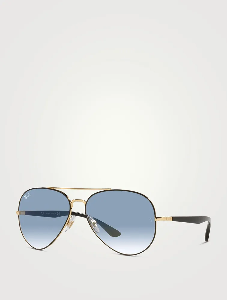 RB3675 Metal Aviator Sunglasses