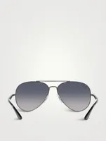 RB3675 Metal Aviator Sunglasses