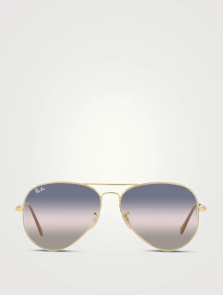 RB3689 Metal Aviator Sunglasses