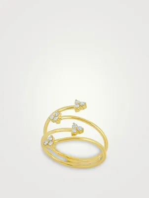 Reverie 18K Gold Ring With Diamonds