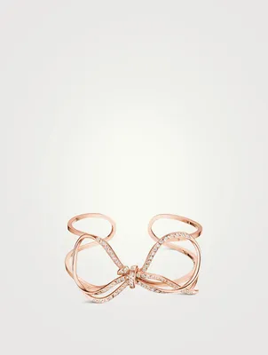 Romance 18K Pink Gold Bracelet With Diamonds