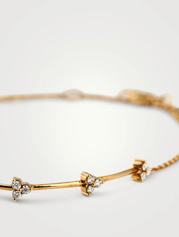 Reverie 18K Gold Bracelet With Diamonds