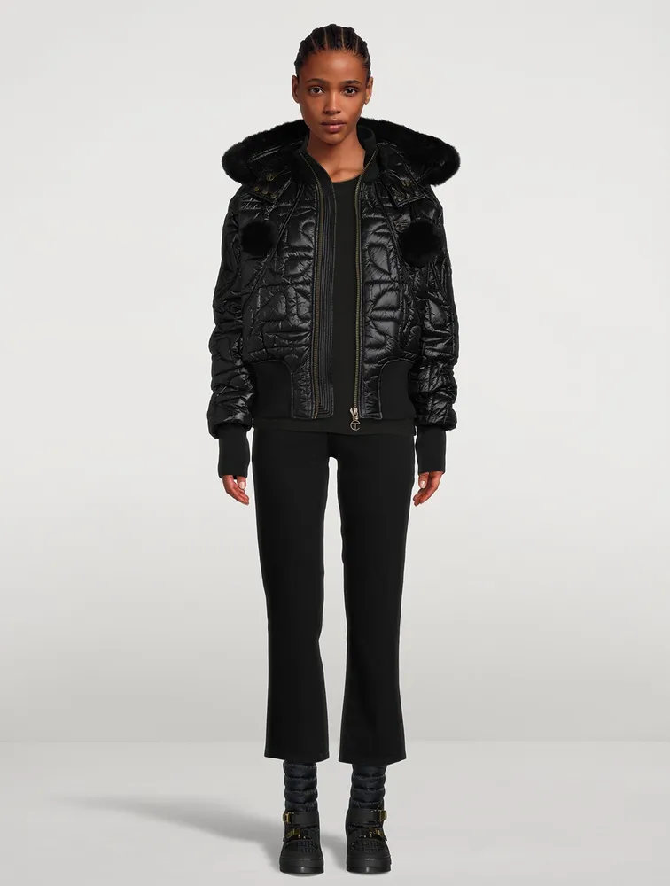 Moose Knuckles x Telfar Quilted Bomber Jacket