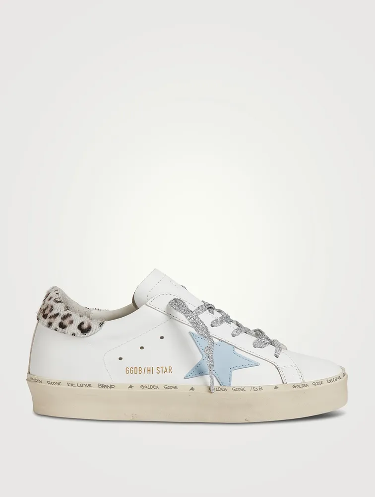 Hi-Star Platform Leather Sneakers