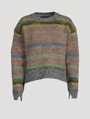 Willow Rainbow Merino Wool Sweater