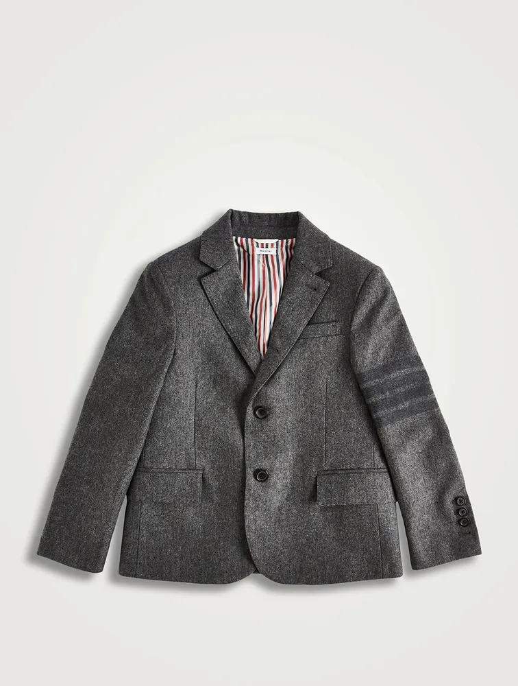Wool And Cashmere Flannel Sport Coat