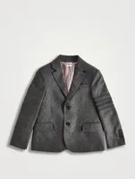 Wool And Cashmere Flannel Sport Coat